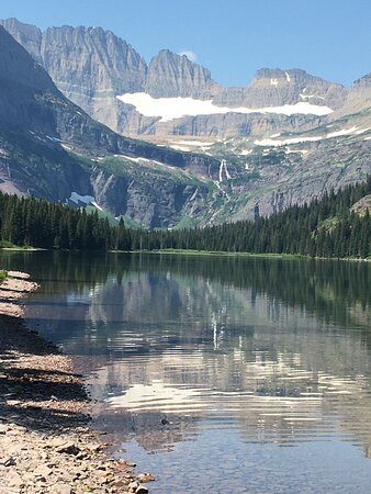 Lake Josephine-冰河国家公园必去景点