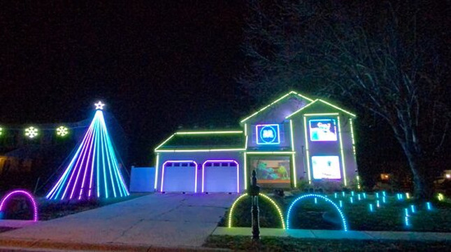 Mussers Christmas Light Show-New Castle必去景点