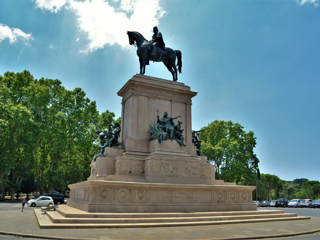 Monumento a Garibaldi-罗马必去景点