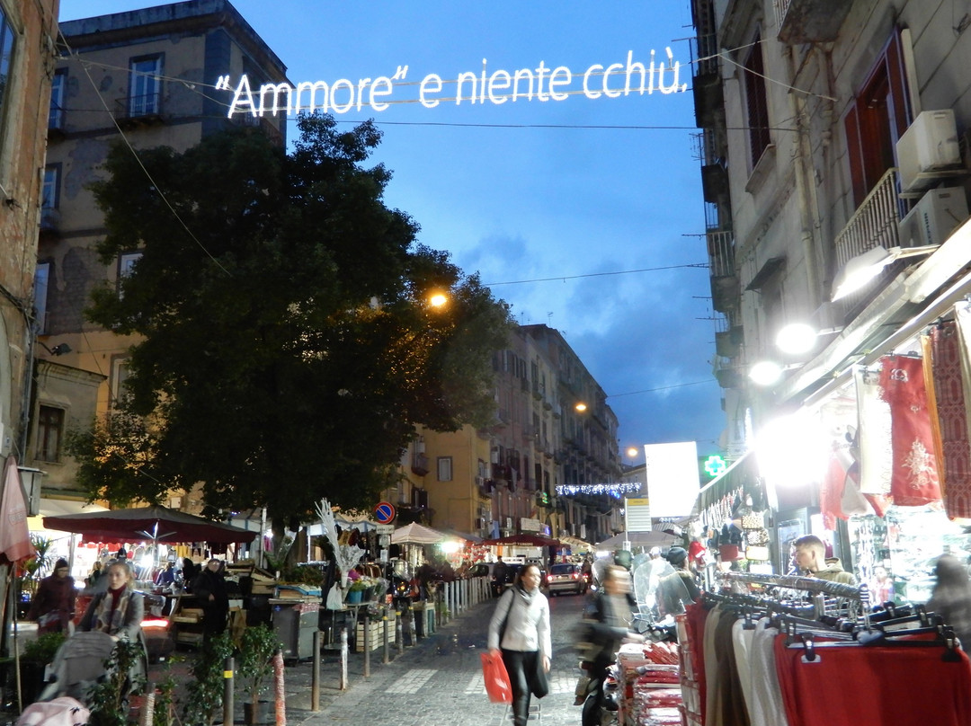 Mercato Borgo Sant'Antonio Abbate-那不勒斯必去景点