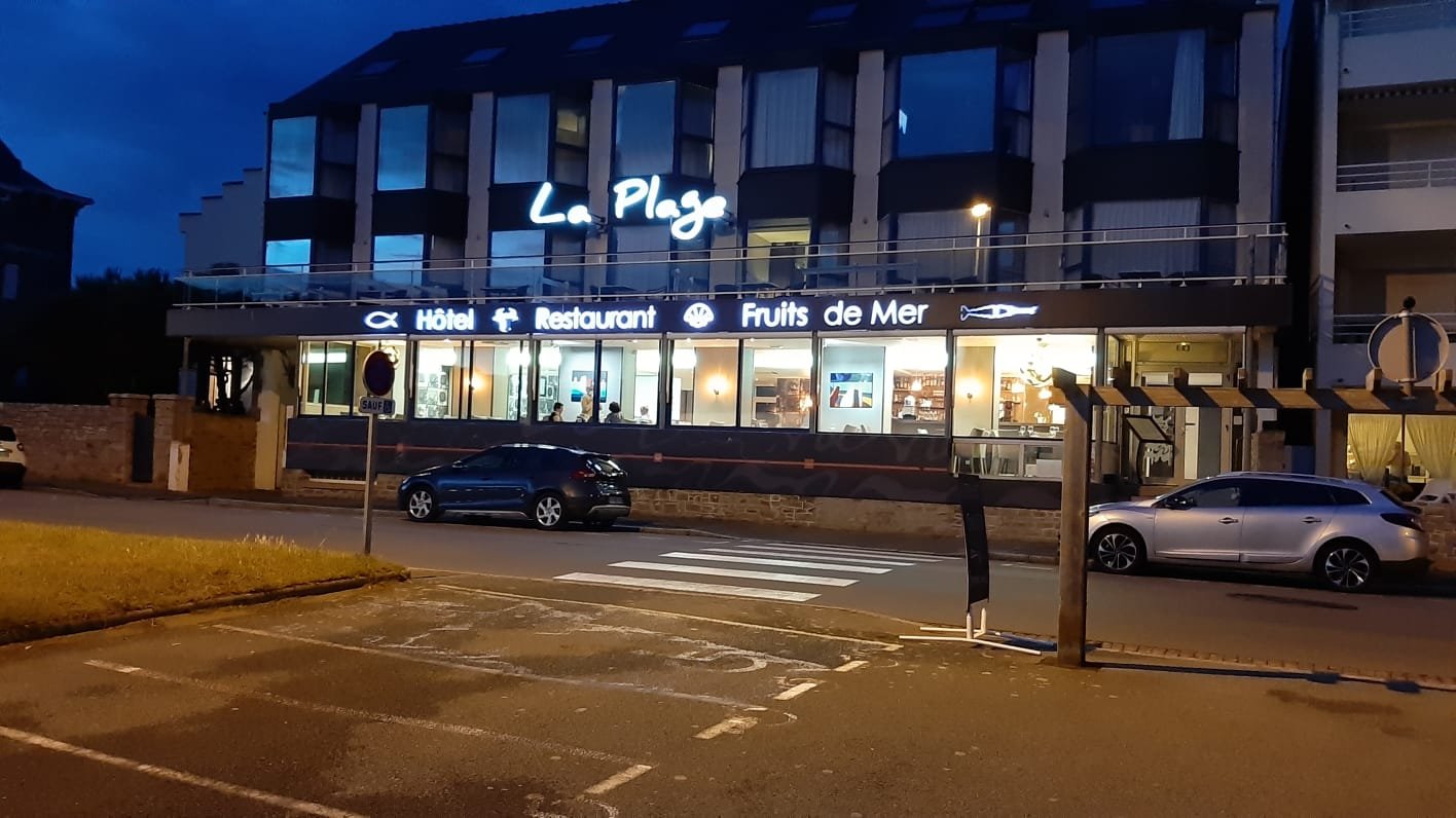 Hotel Restaurant La Plage-浴室