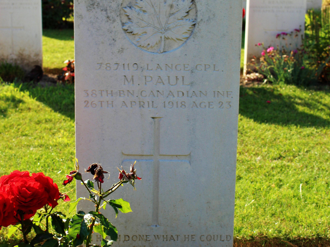 La Targette British Cemetery景点图片