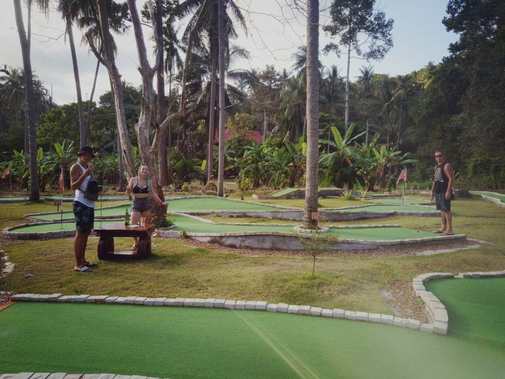 Phangan Adventure MiniGolf-Ban Thong Nai Pan必去景点