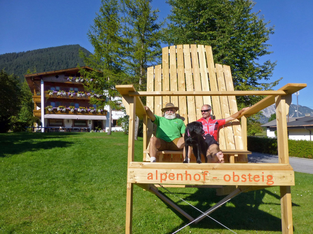 Silz酒店住宿-Wohlfühlpension Alpenhof