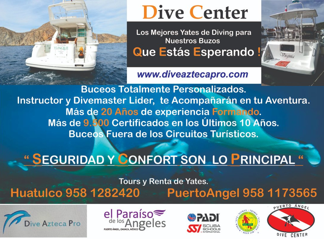 Dive Azteca Pro-Puerto Angel必去景点