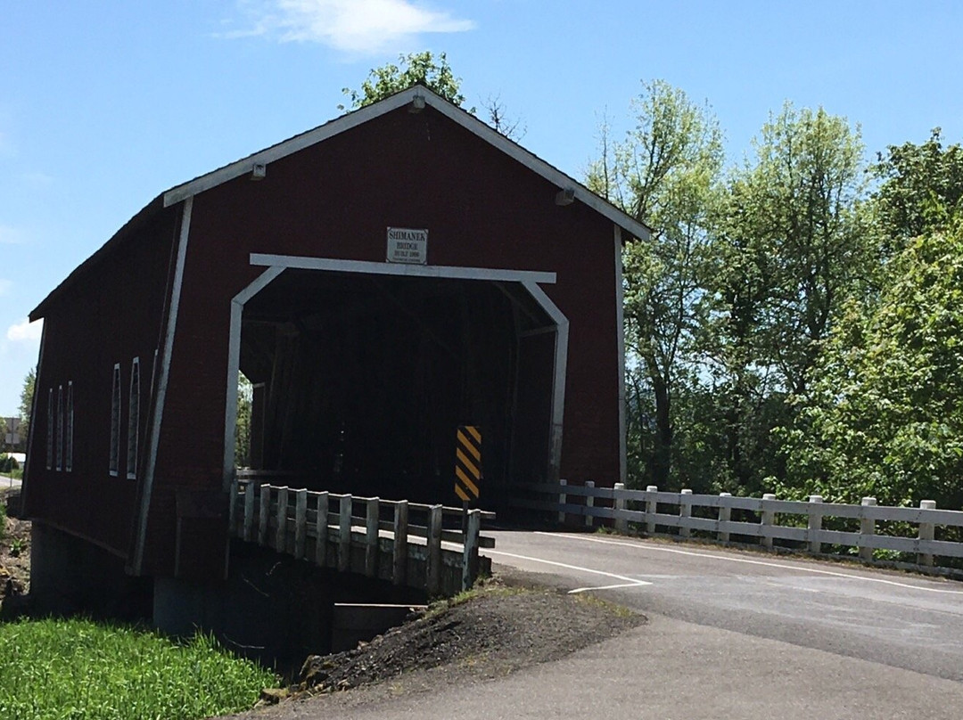 Shimanek Bridge-Scio必去景点