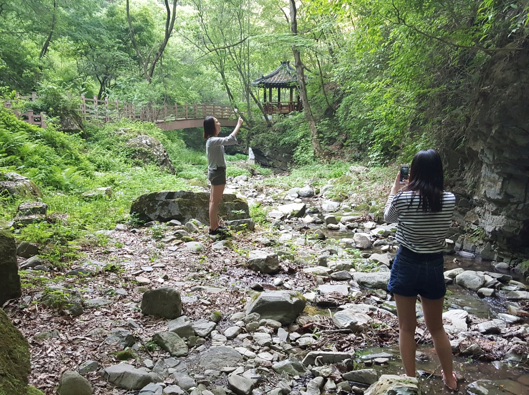 Gwanchang Fall-奉化郡必去景点