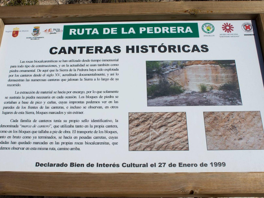 Ruta de la pedrera-Jumilla必去景点