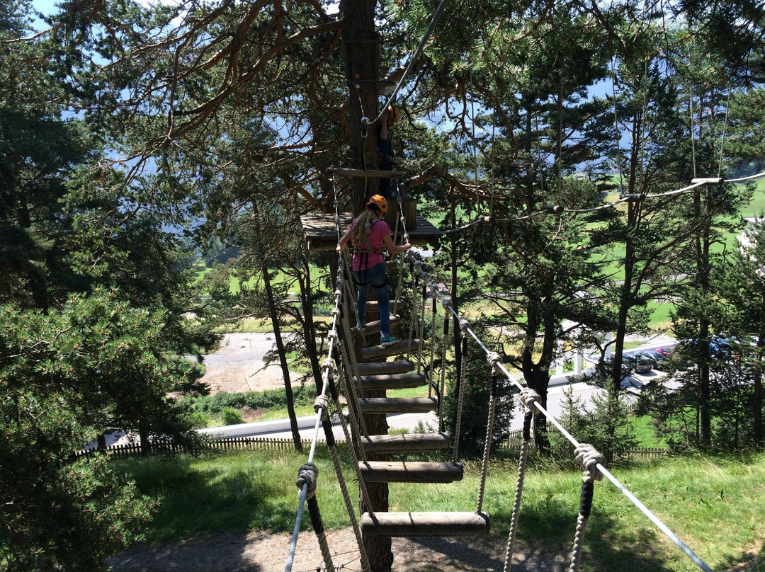 X-Trees Hochseilgarten Serfaus-瑟弗浩斯必去景点