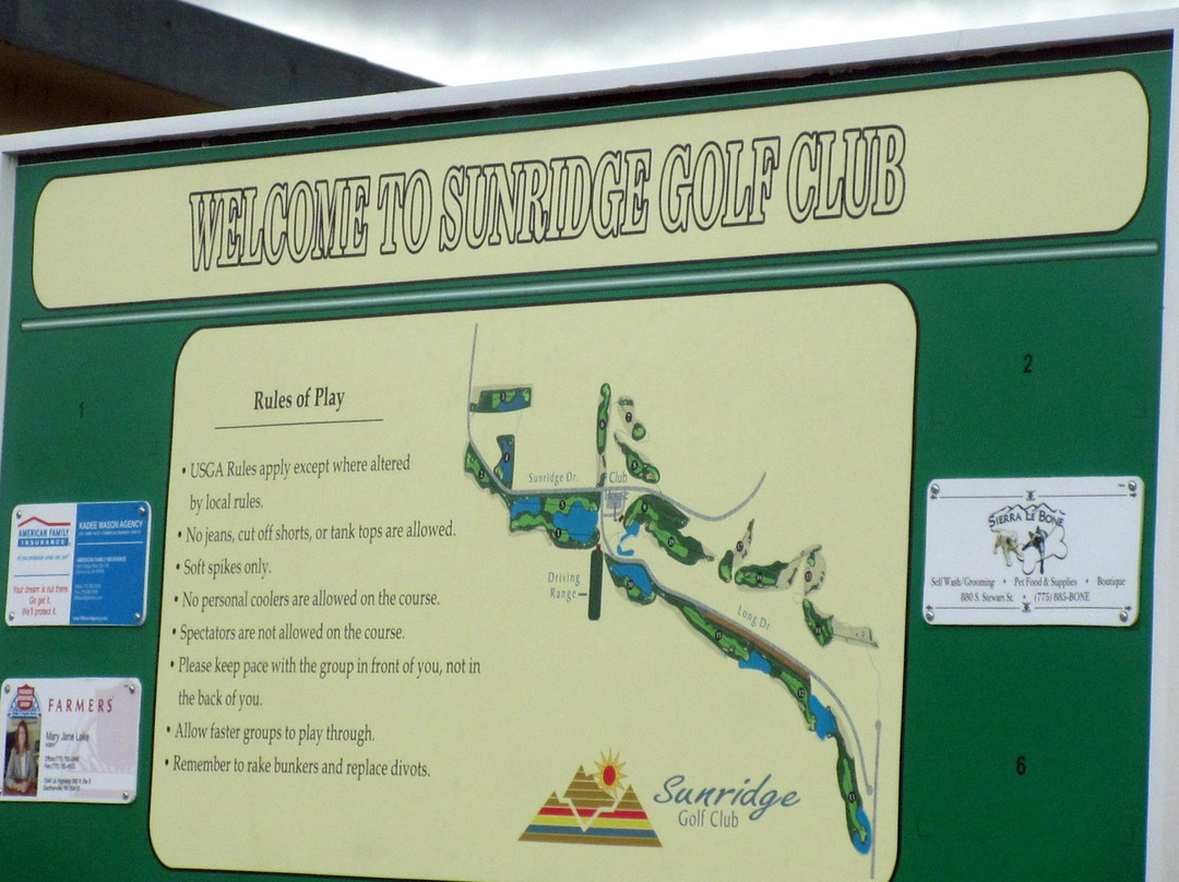 Sunridge Golf Club-卡森城必去景点