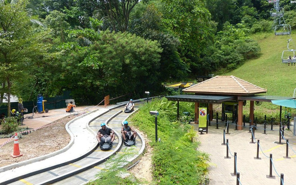 圣淘沙天际线斜坡滑车-圣淘沙岛必去景点