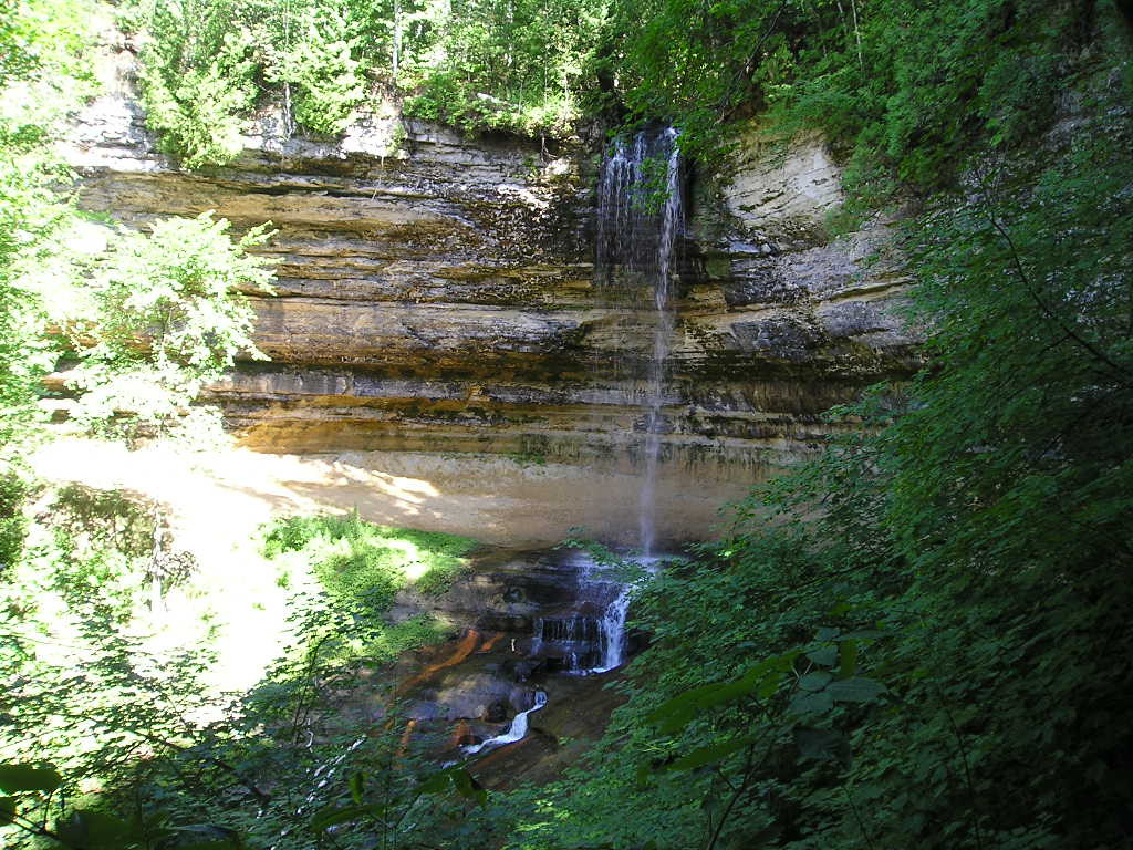 Munising Falls-缪尼辛必去景点