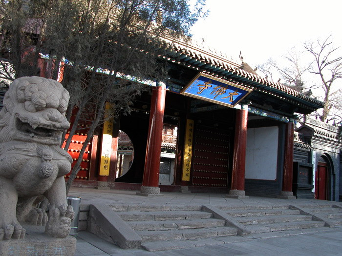 张掖大佛寺景点图片