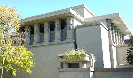 Frank Lloyd Wright's Unity Temple-奥克帕克必去景点