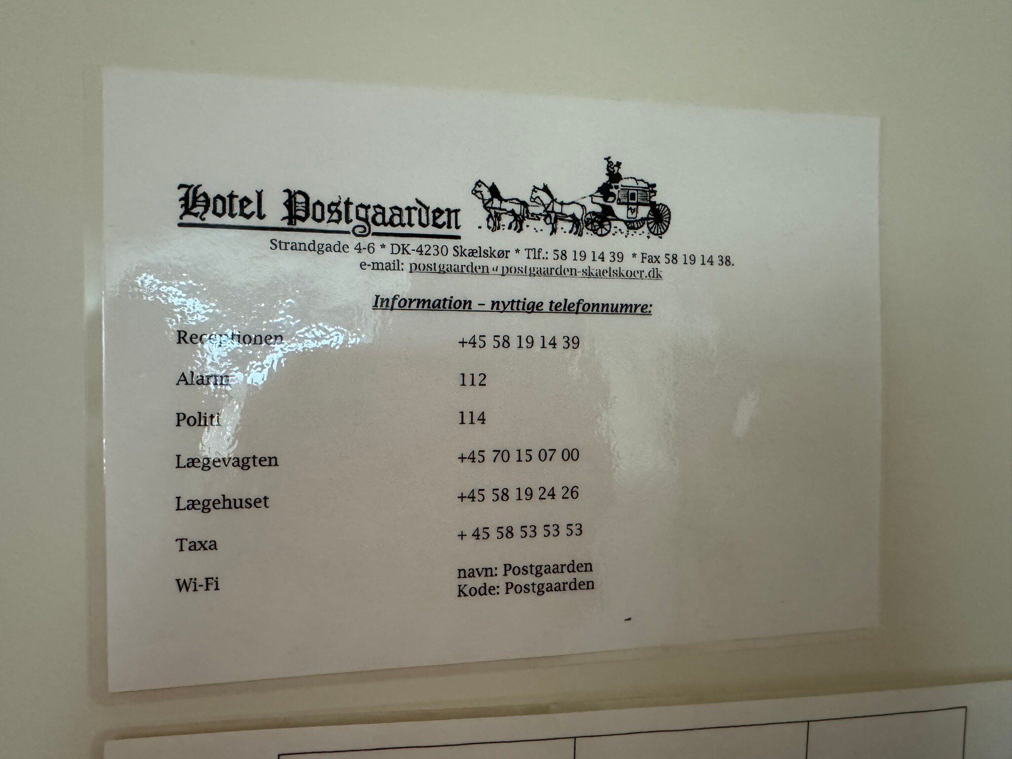 Hotel Postgaarden-官方