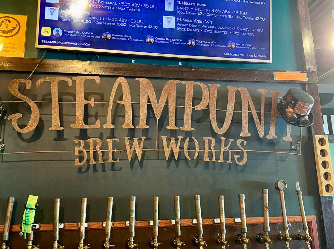 Steampunk Brew Works-切斯特菲尔德必去景点