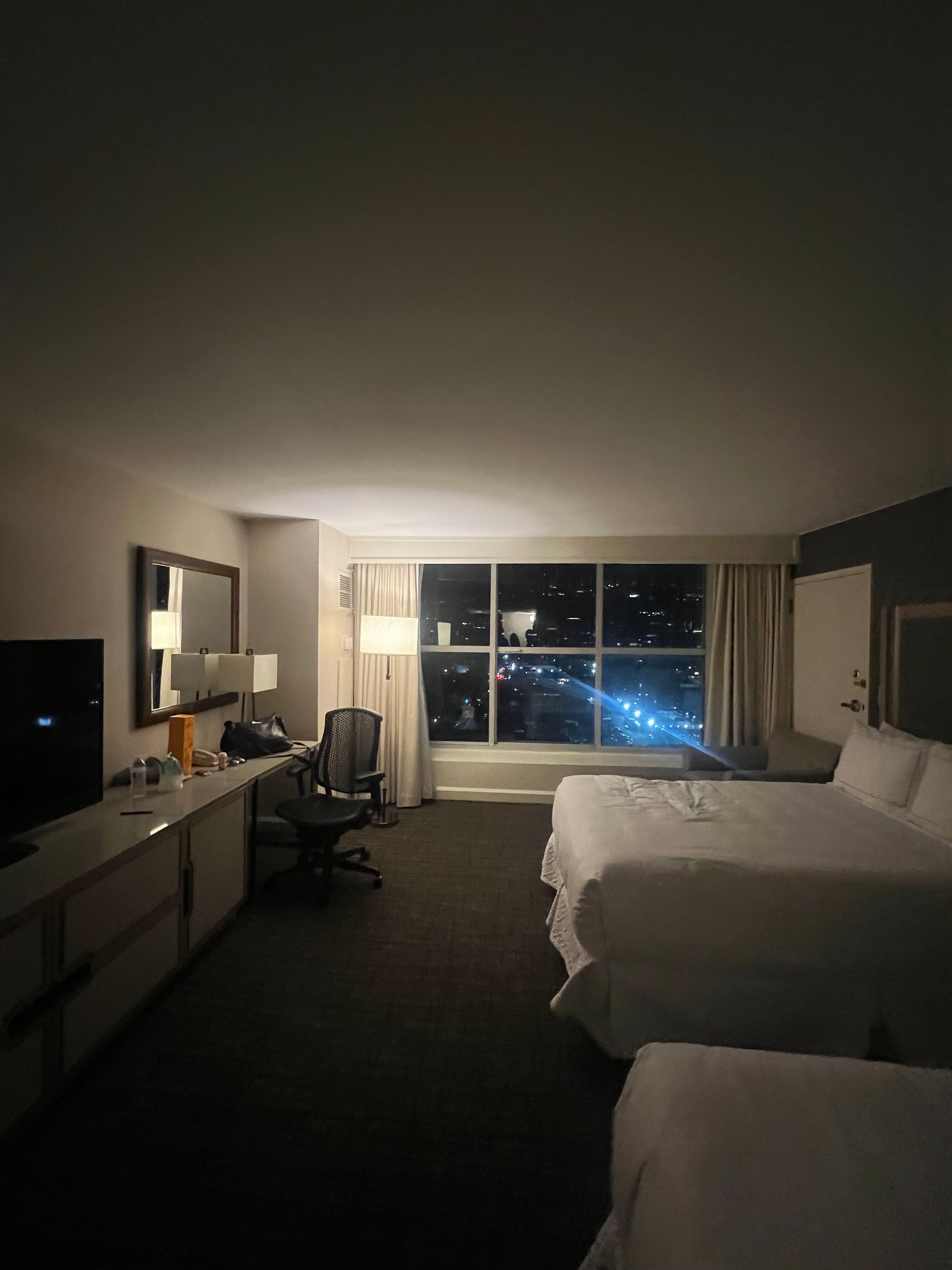 北洛杉矶格伦代尔行政会议中心希尔顿酒店-客卧