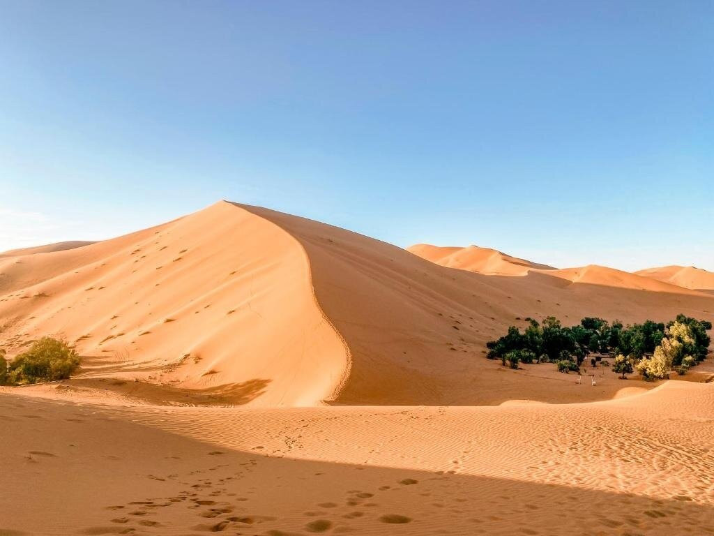 Quiet Merzouga Desert-梅如卡必去景点