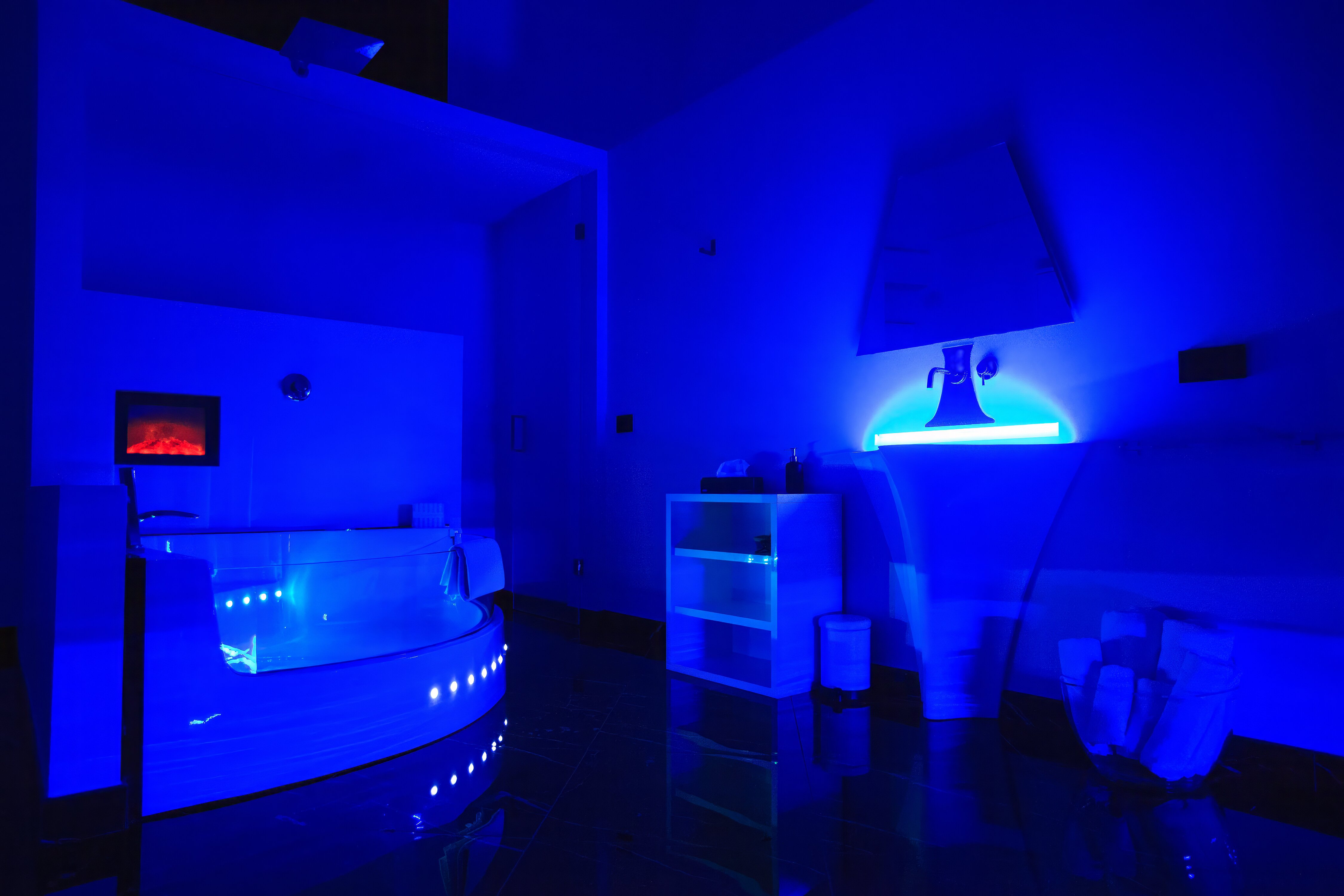 Inferno & Paradiso Boutique Hotel-浴室