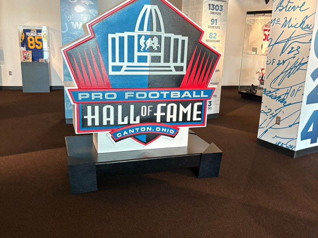 Pro Football Hall of Fame-坎顿必去景点