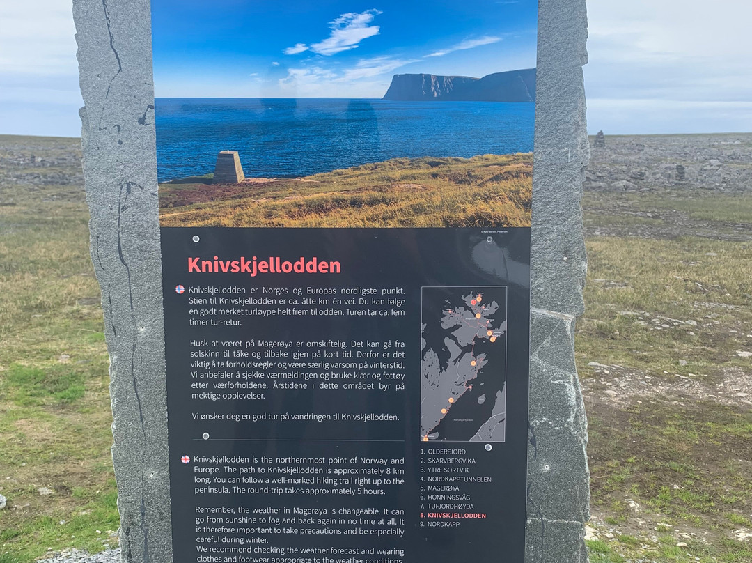 Knivskjellodden-Mageroya必去景点
