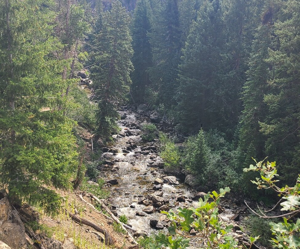Fish Creek Falls-斯廷博特斯普林斯必去景点