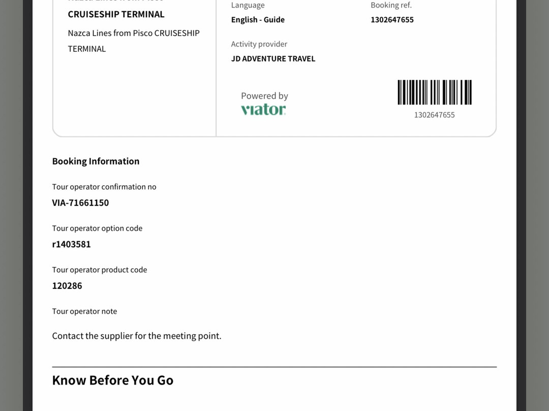 Jd Adventure Travel-帕拉卡斯必去景点