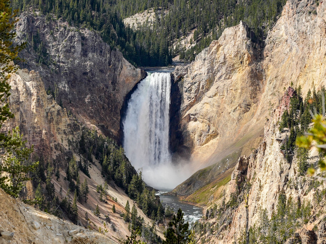 Upper Falls-黄石国家公园必去景点