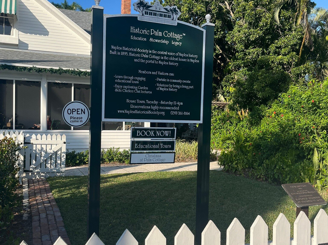Historic Palm Cottage Museum-那不勒斯必去景点