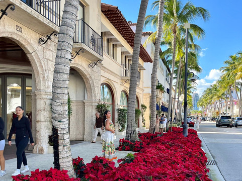 Worth Avenue-棕榈海滩必去景点