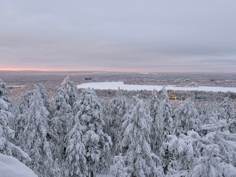 Ounasvaara Winter Trail-罗瓦涅米必去景点