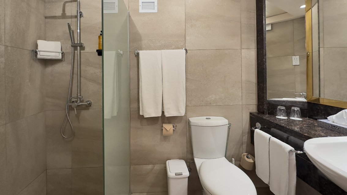 波塞多尼亚海滩酒店-浴室