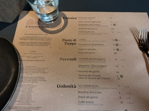 C'era Una Volta - Cucina Al Chiostro