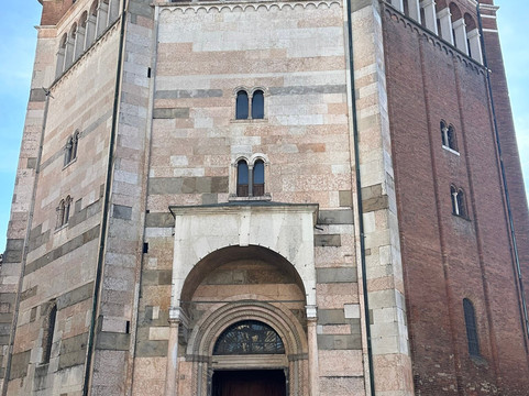 Cremona Baptistery - Museum of Romanesque Stones of Cathedral-克雷莫纳必去景点