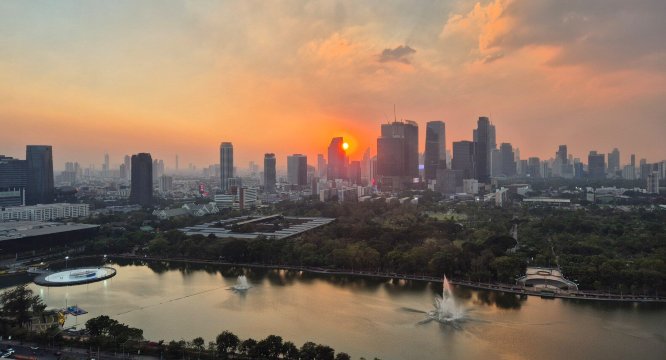 莎玛阿索克湖景服务式公寓-酒店景观