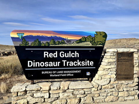 Red Gulch Dinosaur Tracksite-Greybull必去景点