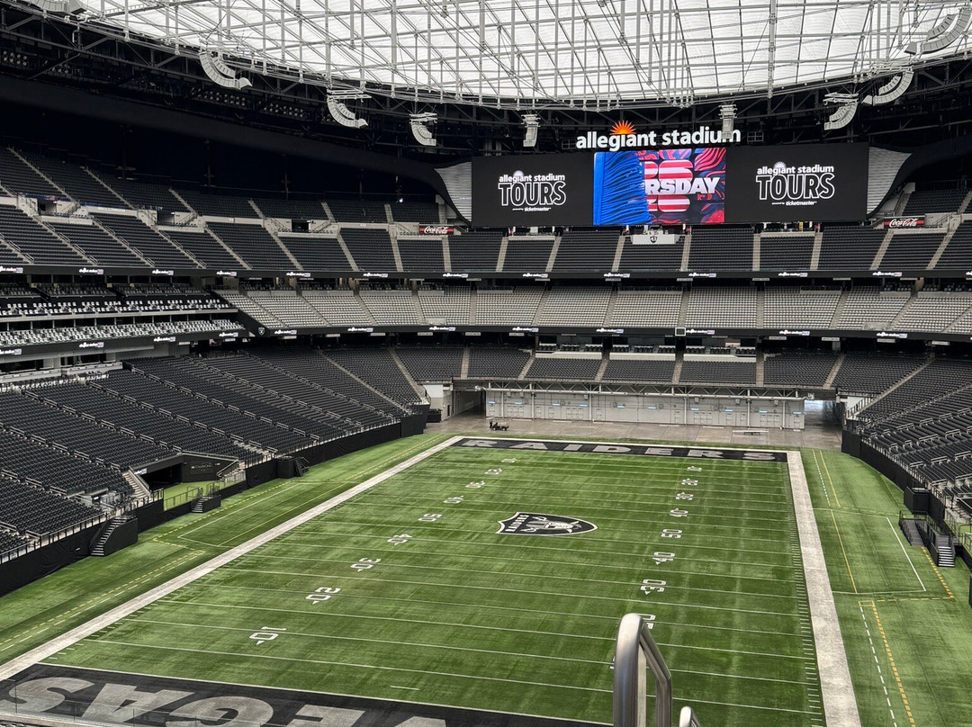 Allegiant Stadium Tours-拉斯维加斯必去景点