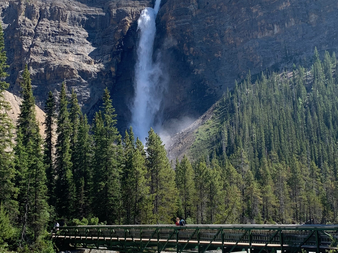 Takakkaw Falls-幽鹤国家公园必去景点