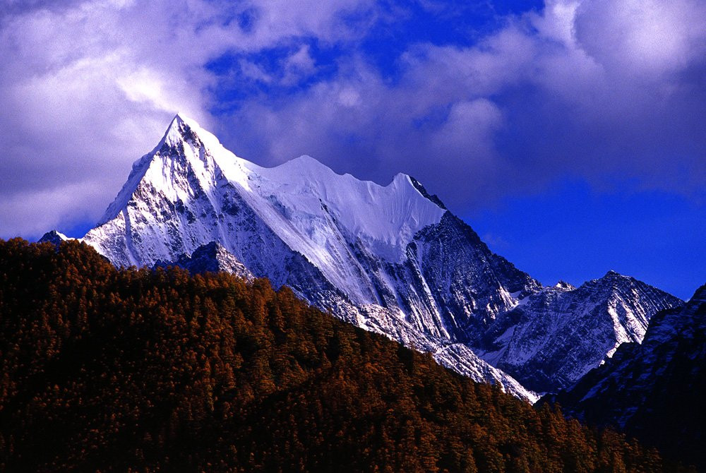 稻城三神山景点图片