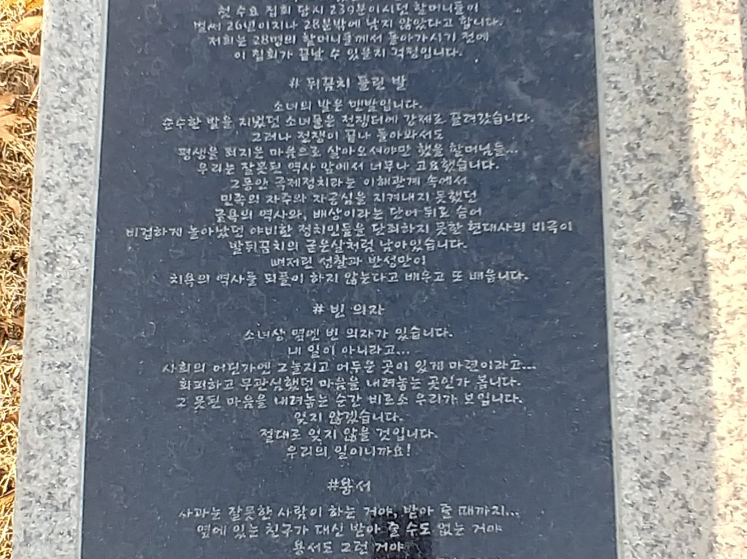 Statue of Peace-阴城郡必去景点