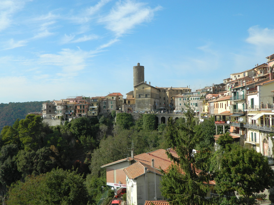 Piazza Umberto I in Nemi