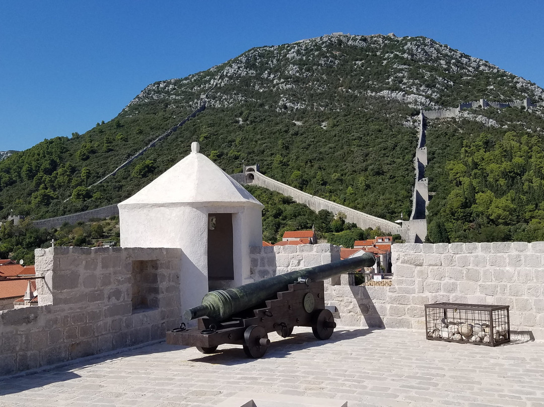 Le mura di Ston in Croazia景点图片