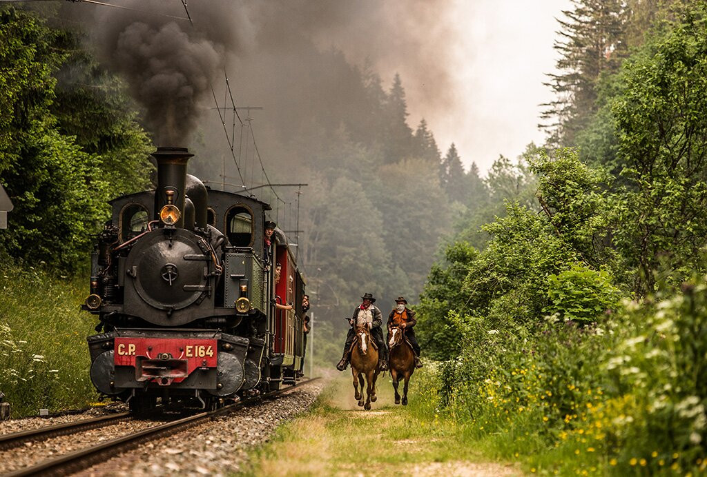 Franches-Montagnes Steam Train景点图片
