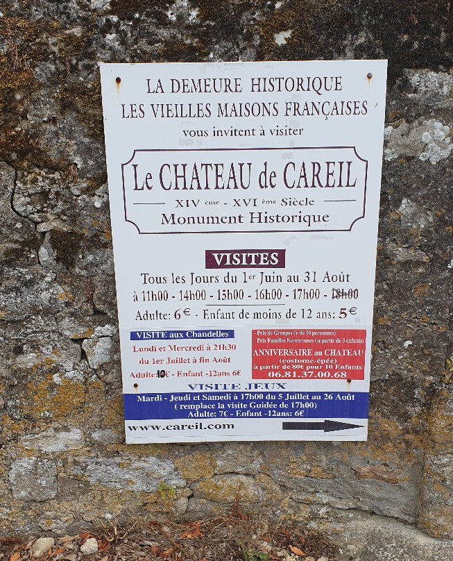 Château de Careil景点图片