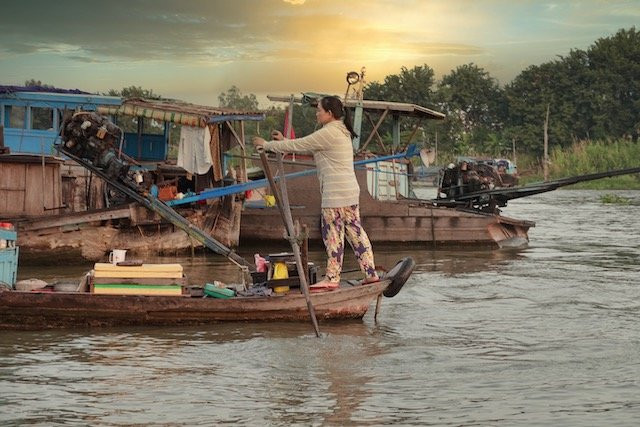 Chau Doc Floating Market景点图片