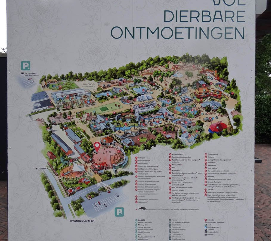 Ouwehands Zoo Rhenen-Rhenen必去景点