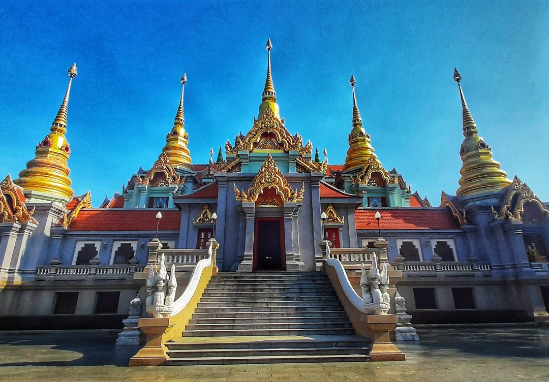 Phra Mahathat Chedi Pakdee Prakas-大邦沙潘必去景点