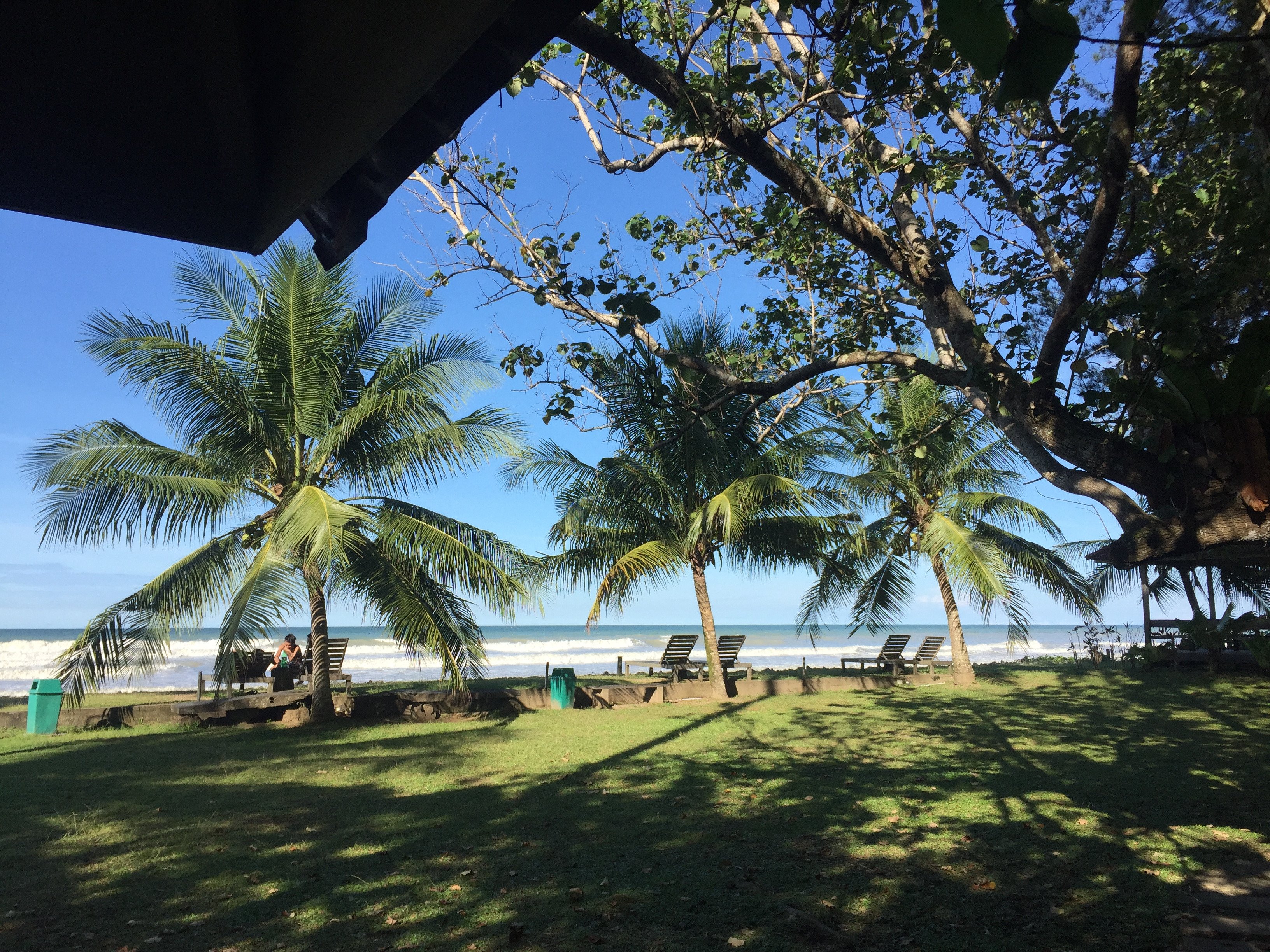Sematan Palm Beach Resort-泳池