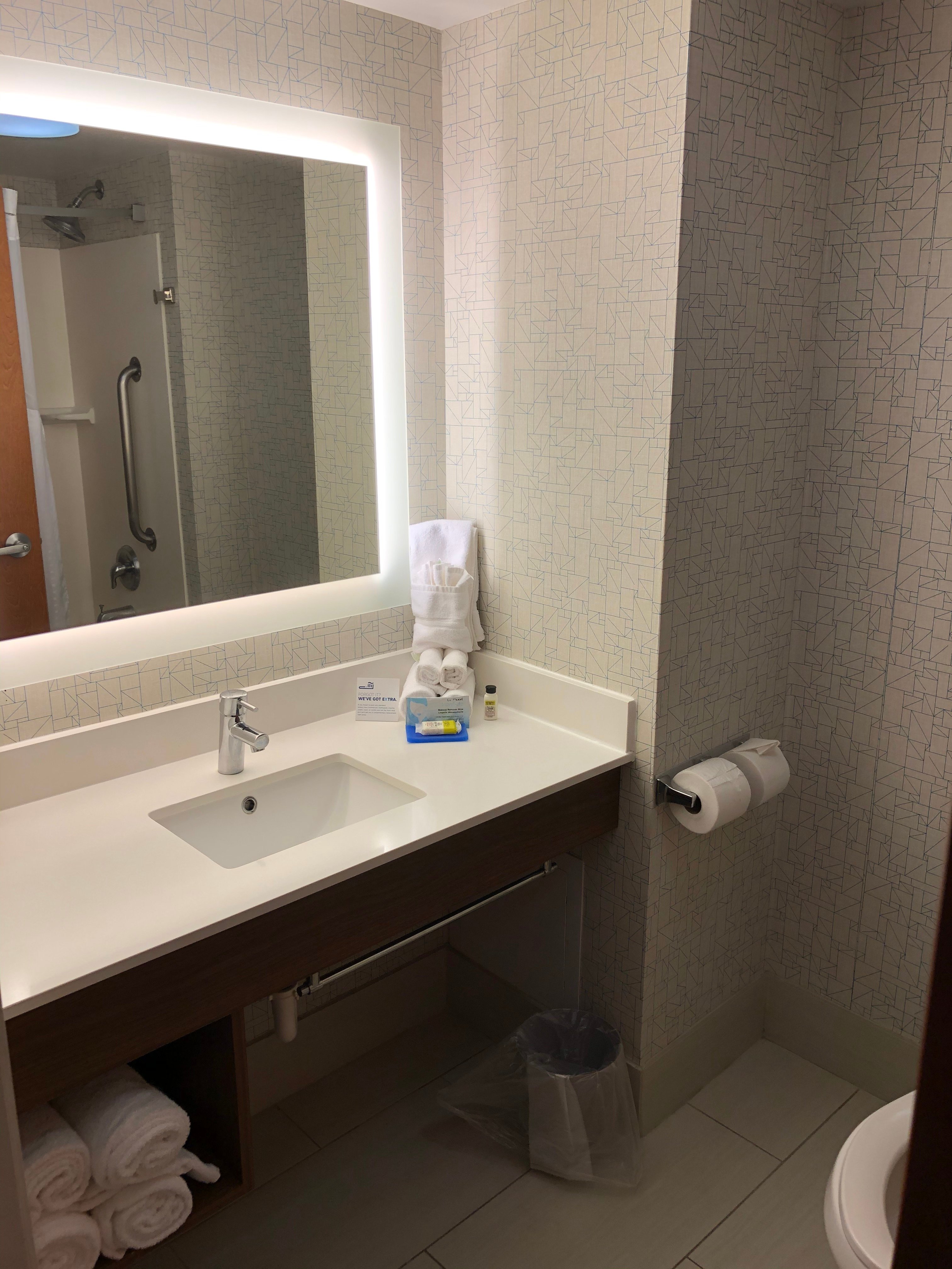 Holiday Inn Express & Suites Petersburg-fort Lee-浴室