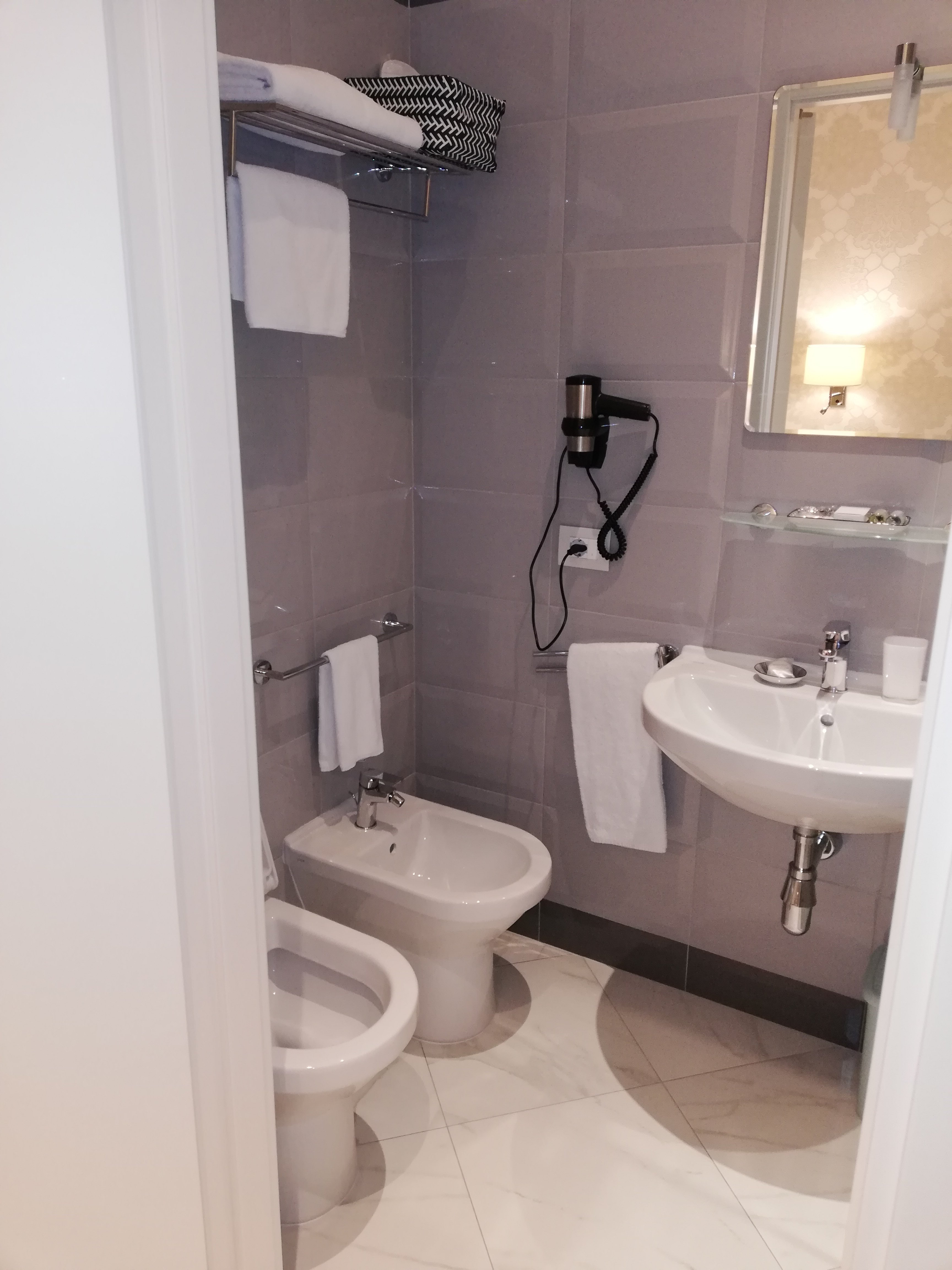 Hotel Altavilla Catanzaro-浴室